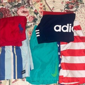 Boys Adidas and Polo Ralph Lauren Swim Shorts Collection size 8-10